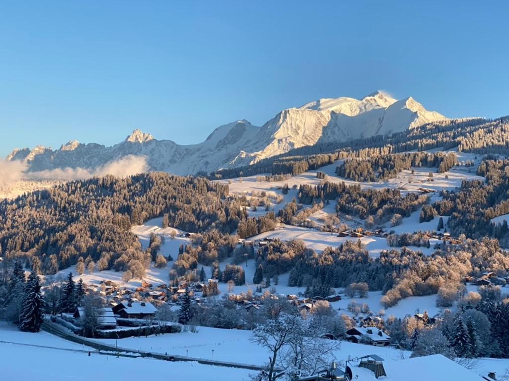 Ferme Vauvray Apartamento Megève Exterior foto