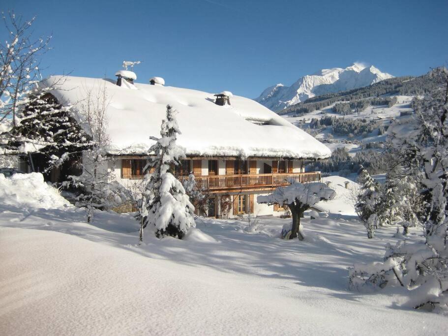 Ferme Vauvray Apartamento Megève Exterior foto